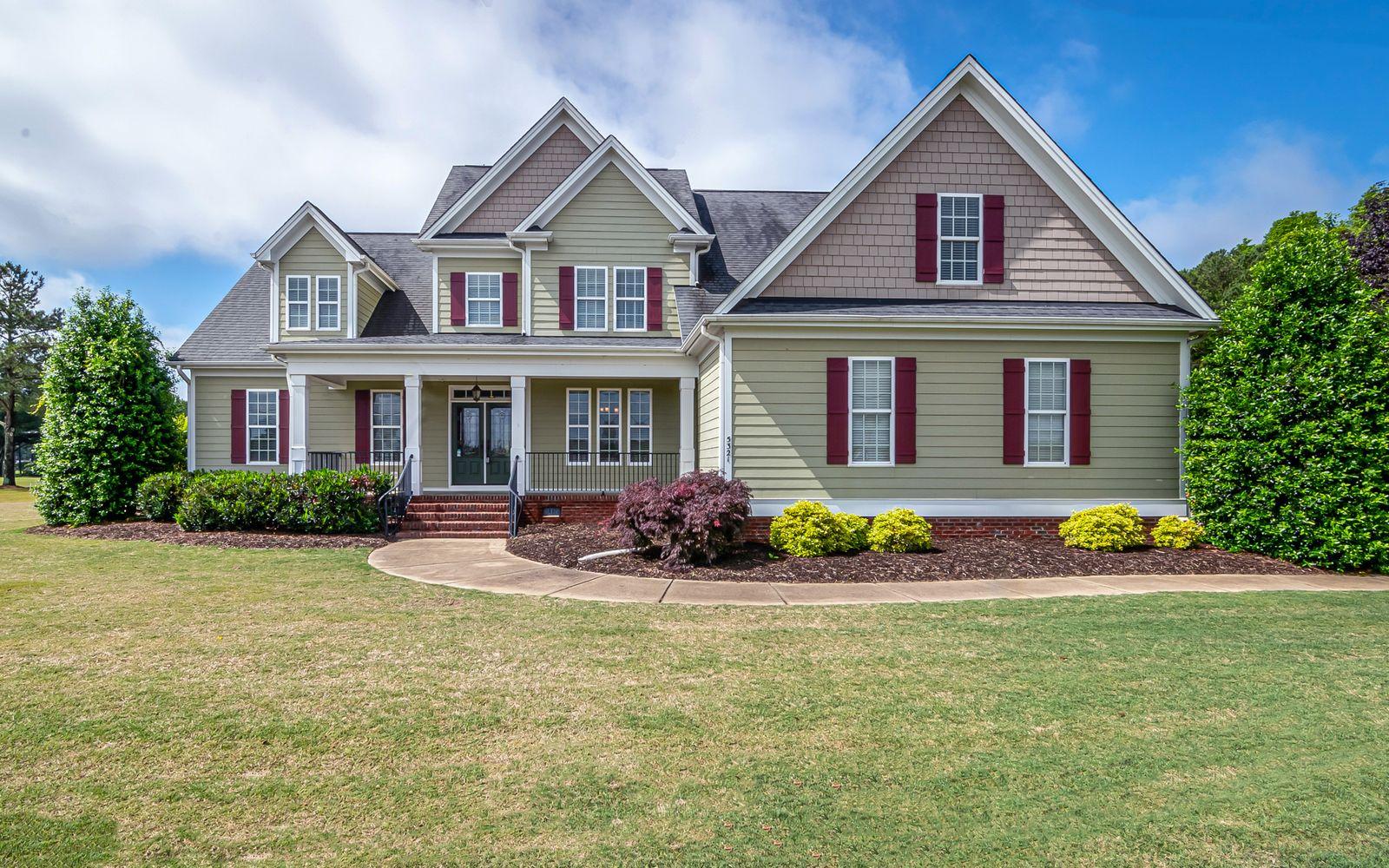 A well-maintained residential rental home